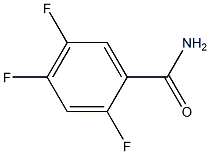 2,4,5-tifluorobenzaMide Struktur