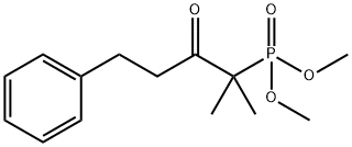 Dimethyl (2-methyl-3-oxo-5-phenylpentan-2-
yl)phosphonate Struktur