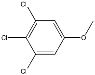 3,4,5-TRICHLOROANISOL Struktur