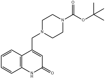 4-(4-Boc-piperazin-1-ylMethyl)-2-oxo-quninoline Struktur