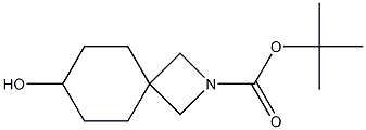 2-Boc-7-hydroxy-2-azaspiro[3.5]nonane Struktur