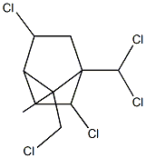 2-exo,5-endo,9,10,10- Pentachlorobornane 5 μg/mL in iso-Octane CERTAN Struktur