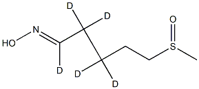 5-Methylsulfinyl-pentanal-d5 OxiMe Struktur