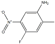 2-Methyl-4-fluoro-5-nitroaniline Struktur