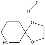 1,4-Dioxa-7-azaspiro[4.5]decane, hydrochloride Struktur