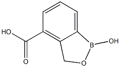 1-HYDROXY-1,3-DIHYDROBENZO[C][1,2]OXABOROLE-4-CARBOXYLIC ACID Struktur