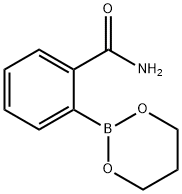 2-(1,3,2-Dioxaborinan-2-yl)benzamide Struktur