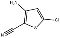 3-AMino-5-chloro-2-cyanothiophene Struktur