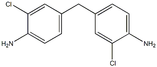 4.4'-Methylene bis(o-chloroaniline) Solution Struktur