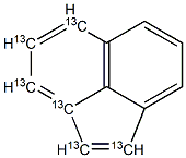 Acenaphthylene (13C6) Solution Struktur