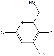 (4-aMino-3,6-dichloropyridin-2-yl)Methanol Struktur