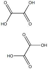 Ethanedioic acid (Oxalic acid) Struktur