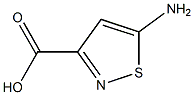 5-aMinoisothiazole-3-carboxylic acid Struktur