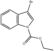 Ethyl 3-BroMoindole-1-carboxylate Struktur