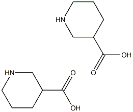 L-piperidine-3-carboxylic acid L-piperidine-3-carboxylic acid Struktur