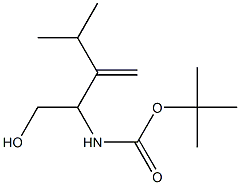 (1-HydroxyMethyl-3-Methyl-2-Methylene-butyl)-carbaMic acid tert-butyl ester Struktur