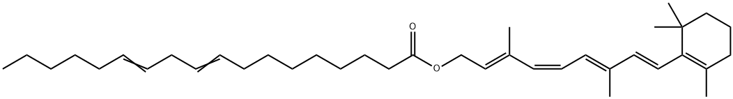 9-cis-Retinol Linoleate Struktur