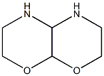 octahydro-[1,4]oxazino[2,3-b][1,4]oxazine Struktur