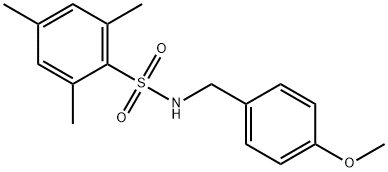 N-(4-Methoxybenzyl)-2,4,6-triMethylbenzenesulfonaMide, 97% Struktur