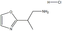 2-Oxazol-2-yl-propylaMine hydrochloride Struktur