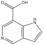 5-AZAINDOLE-7-CARBOXYLIC ACID Struktur