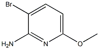 3-BroMo-6-Methoxy-pyridin-2-ylaMine Struktur