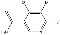 NicotinaMide-D3 Struktur