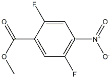 Methyl 2,5-difluoro-4-nitrobenzoate Struktur