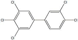 3,3',4,4',5-Pentachlorobiphenyl Solution Struktur