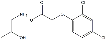 2.4-D isopropanol amine salt Solution Struktur