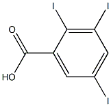 2.3.5-Triiodobenzoic acid Solution Struktur