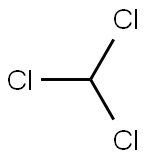 Chloroform Picograde for residue analysis (stabilised with 0.2-1.8 % ethanol) Struktur