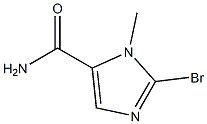 2-broMo-1-Methyl-1H-iMidazole-5-carboxaMide Struktur