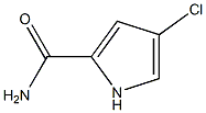 4-CHLORO-1H-PYRROLE-2-CARBOXAMIDE Struktur