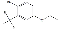 4-broMo-3-(trifluoroMethyl)phenetole Struktur