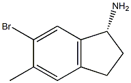 (1R)-6-BroMo-5-MethylindanylaMine Struktur