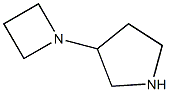 3-(1-Azetidinyl)-pyrrolidine Struktur