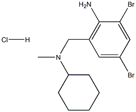 BroMhexine Hydrochloride iMpurity C N-(2-AMinobenzyl)-N-MethylcyclohexanaMine Struktur