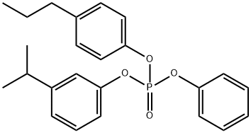 3-Isopropylphenyl 4-Propylphenyl Phenyl Phosphate Struktur