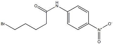 5-broMo-N-(4-nitrophenyl)pentanaMide Struktur