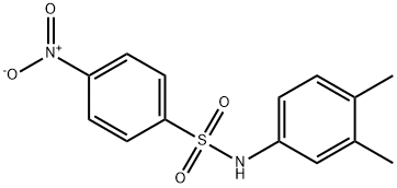 N-(3,4-DiMethylphenyl)-4-nitrobenzenesulfonaMide, 97% Struktur