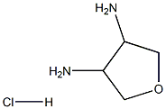 Tetrahydro-furan-3,4-diaMine.HCl Struktur