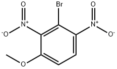 2-BroMo-4-Methoxy-1,3-dinitro-benzene Struktur