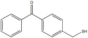 (4-(MercaptoMethyl)phenyl)(phenyl)Methanone Struktur