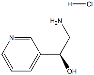 (S)-2-AMino-1-(pyridin-3-yl)ethanol hydrochloride Struktur