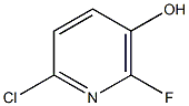 2-CHLORO-6-FLUORO-5-HYDROXYPYRIDINE Struktur