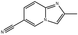 2-METHYLIMIDAZO[1,2-A]PYRIDINE-6-CARBONITRILE Struktur