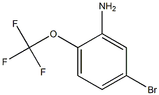 2-AMino-4-broMo(trifluoroMethoxy)benzene Struktur