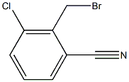 2-cyano-6-chlorobenzylbroMide Struktur