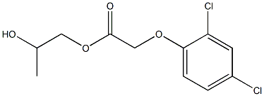 2.4-D propylene glycol ester Solution Struktur